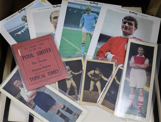 Various albums and programmes of Football and Boxing Interest: